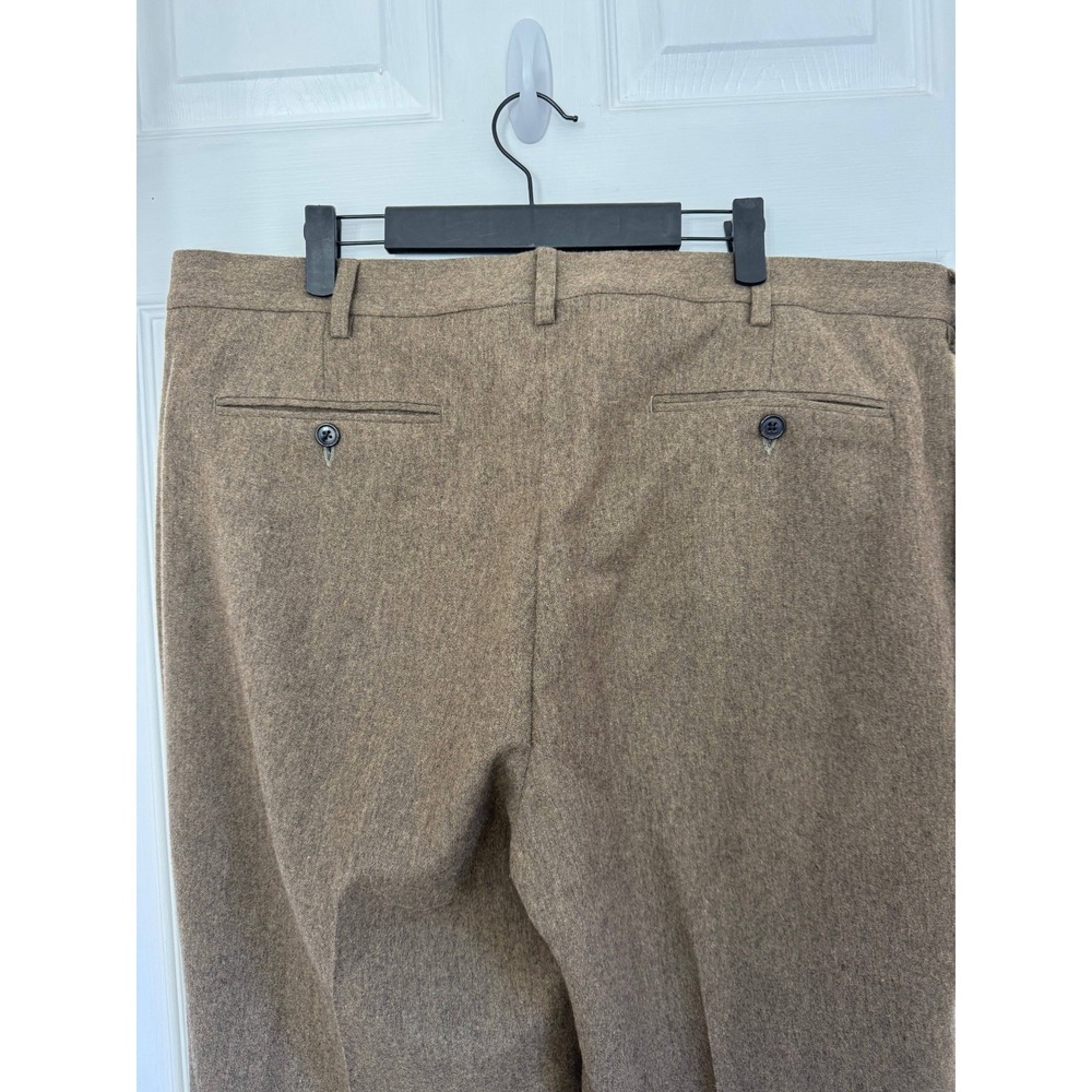Lands' End Classic Clothing Traditional Fit Chino Pants Men's 38 Khaki Casual - Picture 3 of 12